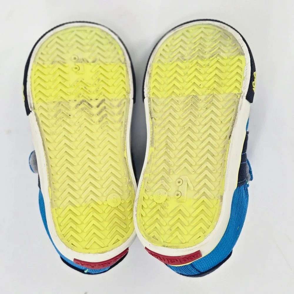 See Kai Run Lucci Blue Wide Toe Box Toddler Boys Athletic Shoes Sneakers 8 NWOT
